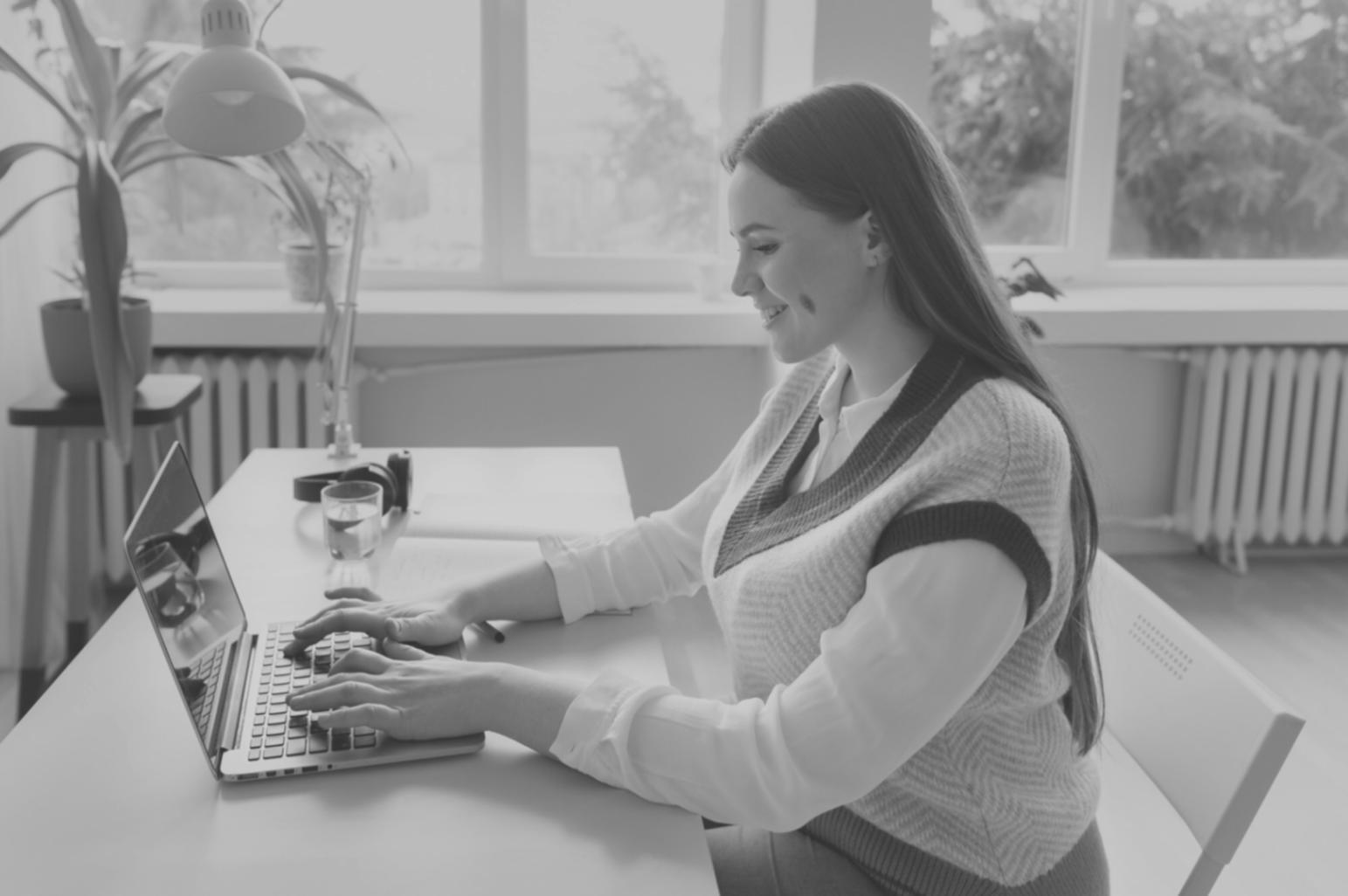 Séance de coaching en ligne dans un cadre professionnel